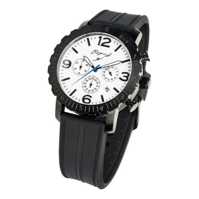 Relógio masculino Bogey BSFS006WBBK (Ø 44 mm)