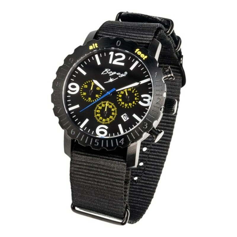 Relógio masculino Bogey BSFS004YLBK (Ø 44 mm)
