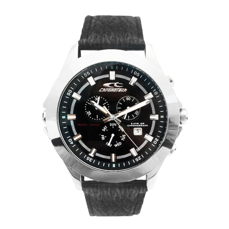 Relógio masculino Chronotech CT7636M-01 (Ø 48 mm)