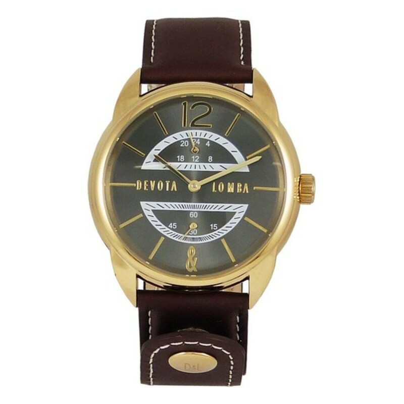 Relógio masculino Devota & Lomba DL009MMF-02BRBLACK (Ø 42 mm)