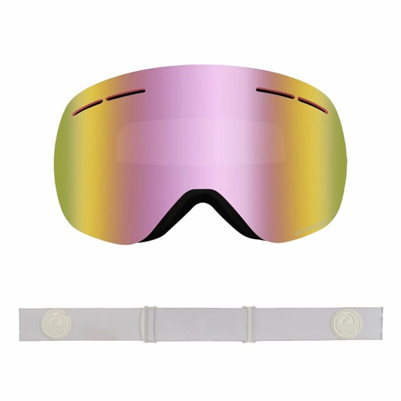 Óculos de esqui  Snowboard Dragon Alliance  X1s Branco Cor de Rosa