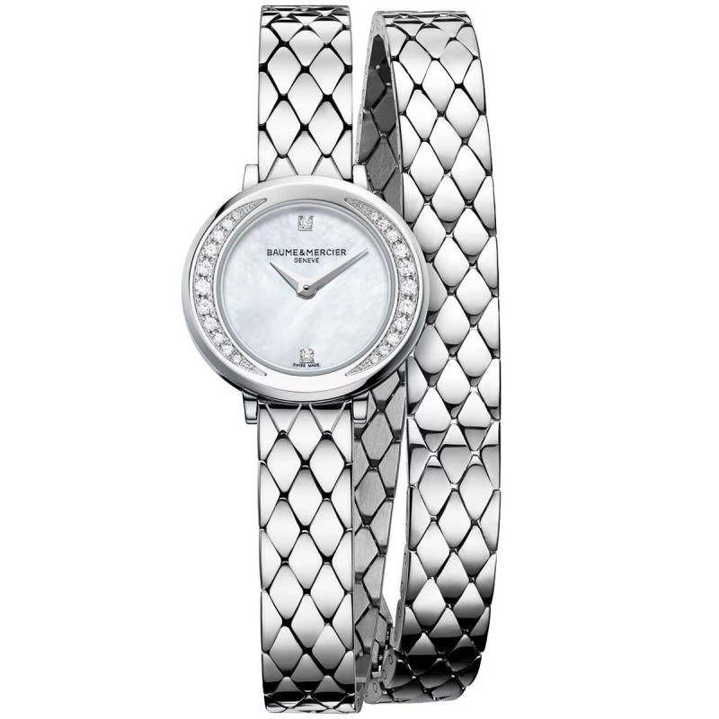 Relógio feminino Baume & Mercier PETITE PROMESSE W-DIAMOND (Ø 22 mm)