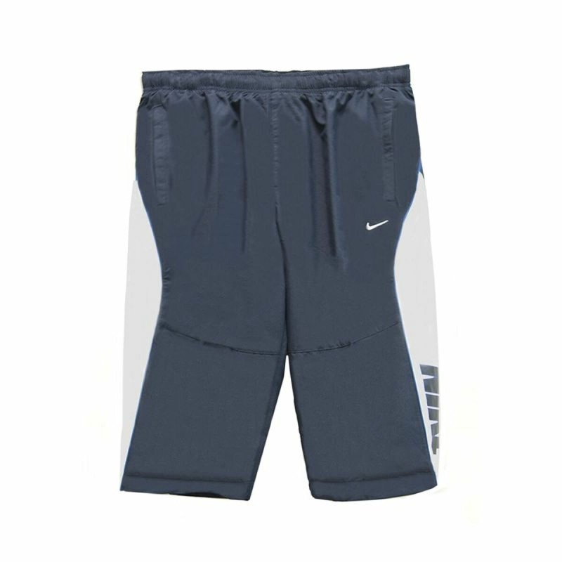 Calções de Desporto para Homem Nike Swoosh Poplin OTK Azul escuro