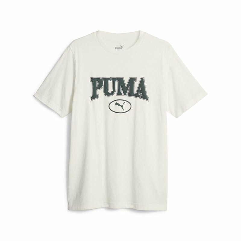 Camisola de Manga Curta Homem Puma Squad Branco