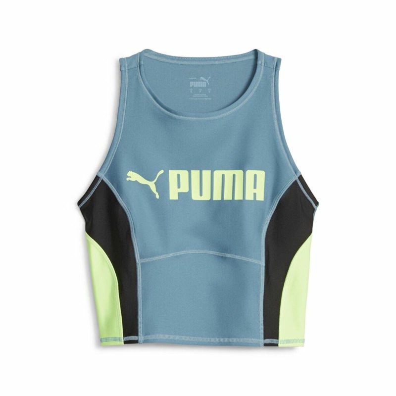 T-Shirt de Alças Mulher Puma Fit Eversculpt Água-marinha