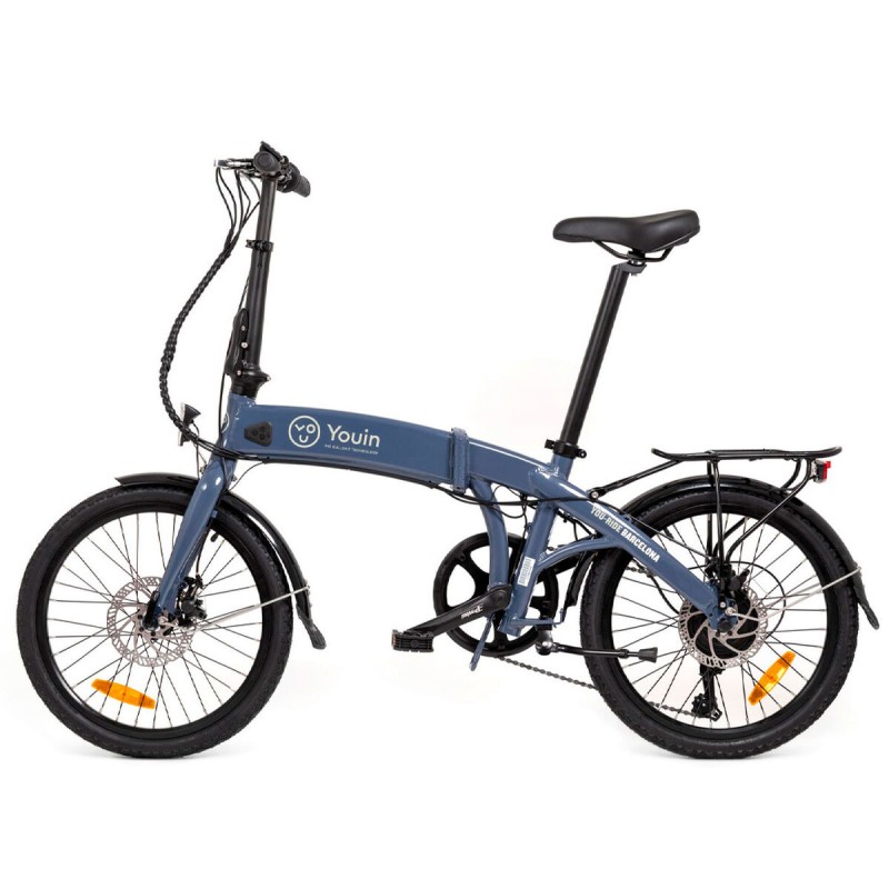 Bicicleta Elétrica Youin You-Ride Barcelona 9600 mAh Cinzento Azul 20" 250 W 25 km/h