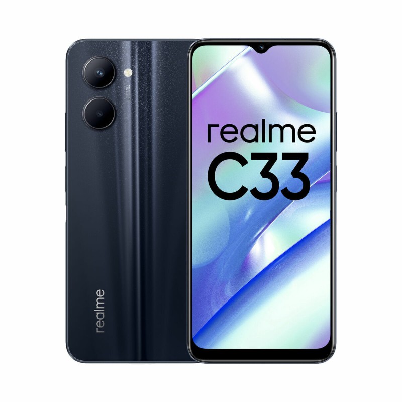 Smartphone Realme Realme C33 Preto 4 GB RAM Octa Core Unisoc 6,5" 1 TB 128 GB