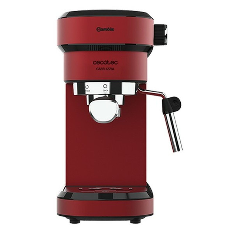 Máquina de Café Expresso Manual Cecotec Cafelizzia 790 Shiny 1,2 L 20 bar 1350W Vermelho 1,2 L